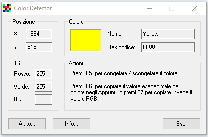 Color detector